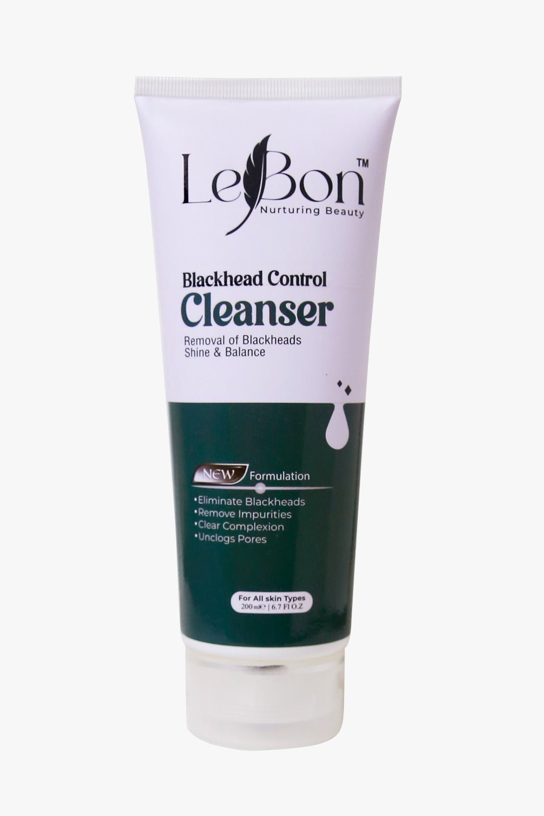 Blackhead Control Cleanser – Deep Cleansing for Blackhead Removal - LEBON COSMETICS