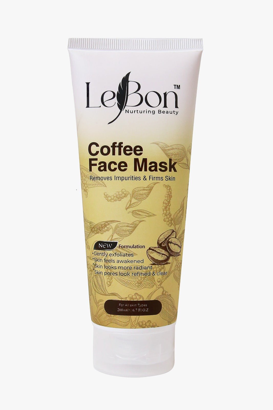 Coffee Face Mask – Purifying & Firming Treatment for Refined Pores - LEBON COSMETICS