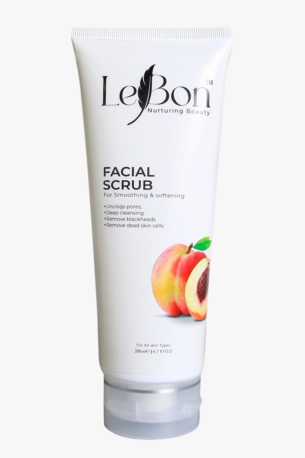 Deep Purifying Facial Scrub –Pore Refiner for Silky Smooth Skin - LEBON COSMETICS