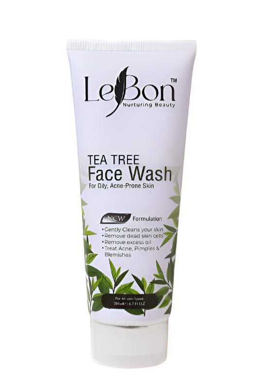 Tea Tree Face Wash – Purify, Clear & Refresh for Oily - LEBON COSMETICS