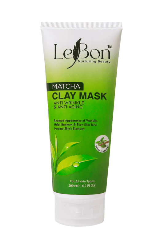 Matcha Clay Mask – Anti‑Wrinkle & Anti‑Aging - LEBON COSMETICS