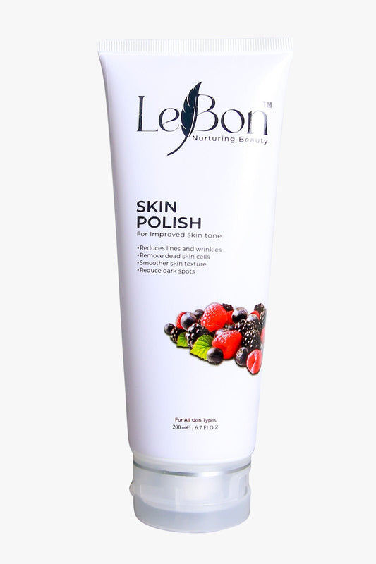 Skin Polish – Triple - Action Exfoliator for Tone Correction & Anti - Aging - LEBON COSMETICS