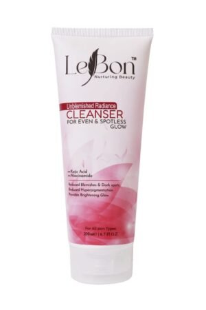 Lebon Unblemished Radiance Cleanser with Kojic Acid & Niacinamide – 200ml