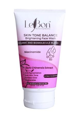 Lebon Skin Tone Balance Brightening Face Wash with Niacinamide – 120ml