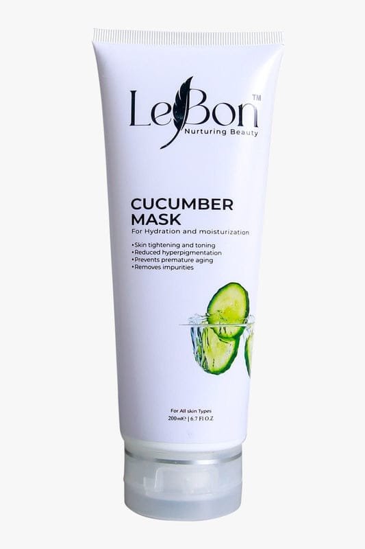 Lebon Cucumber Mask – Hydration & Moisturization – 200ml